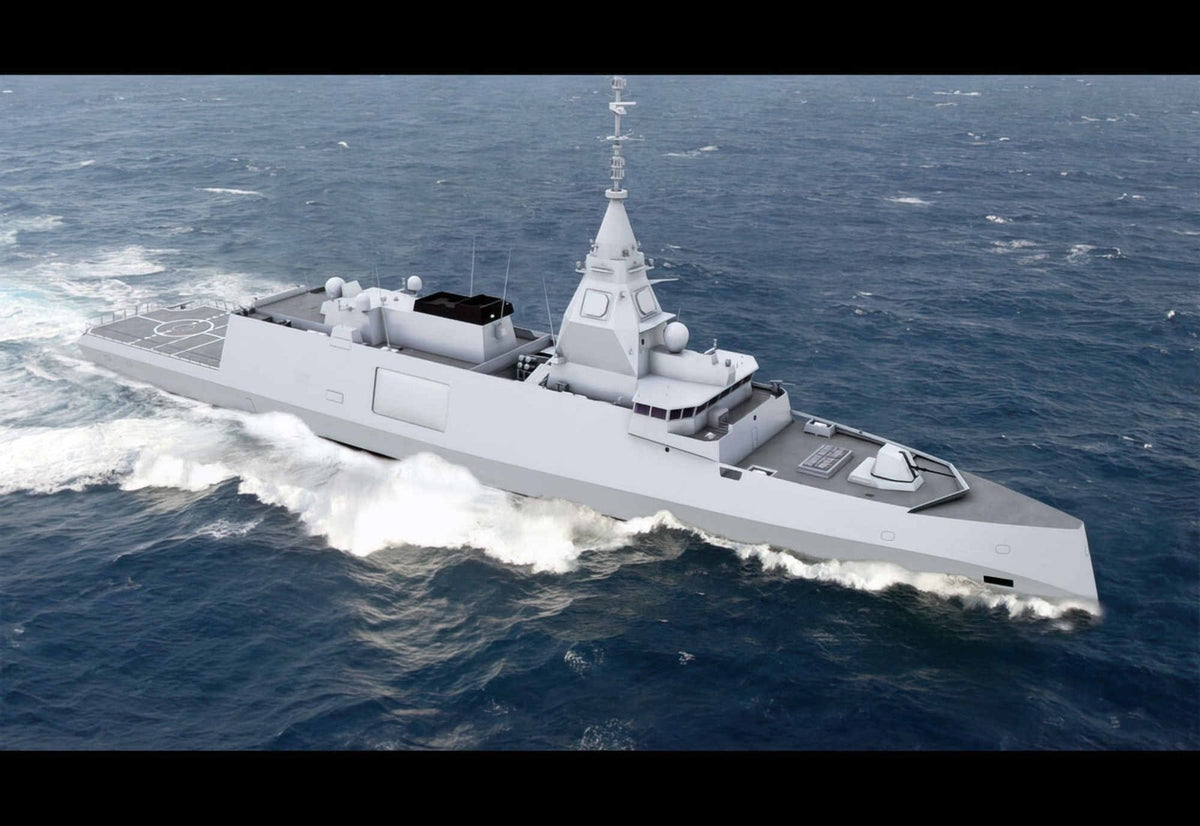 Fregate De Defense Et Dintervention Guided Missile Frigate France A4 Photo Print