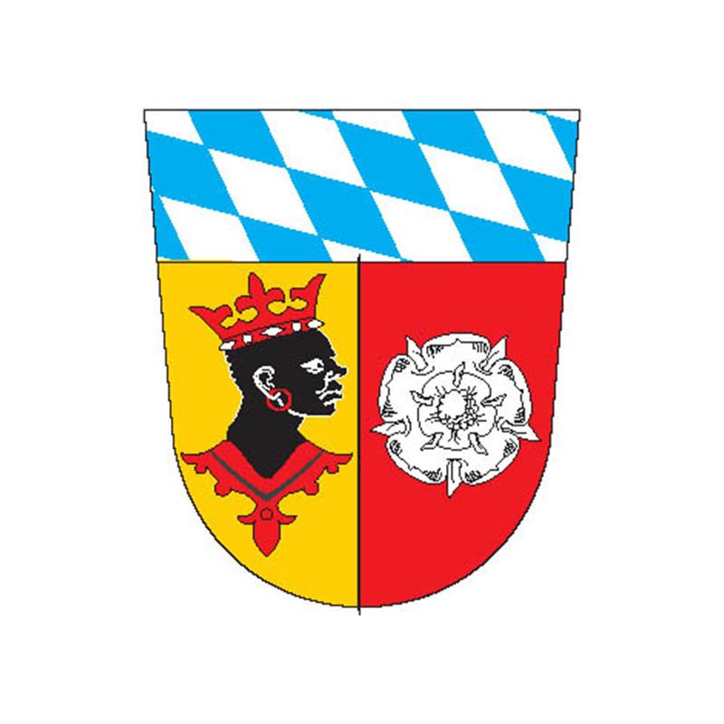 Freising Kreis Coat Of Arms N5447 A4 Photo Print