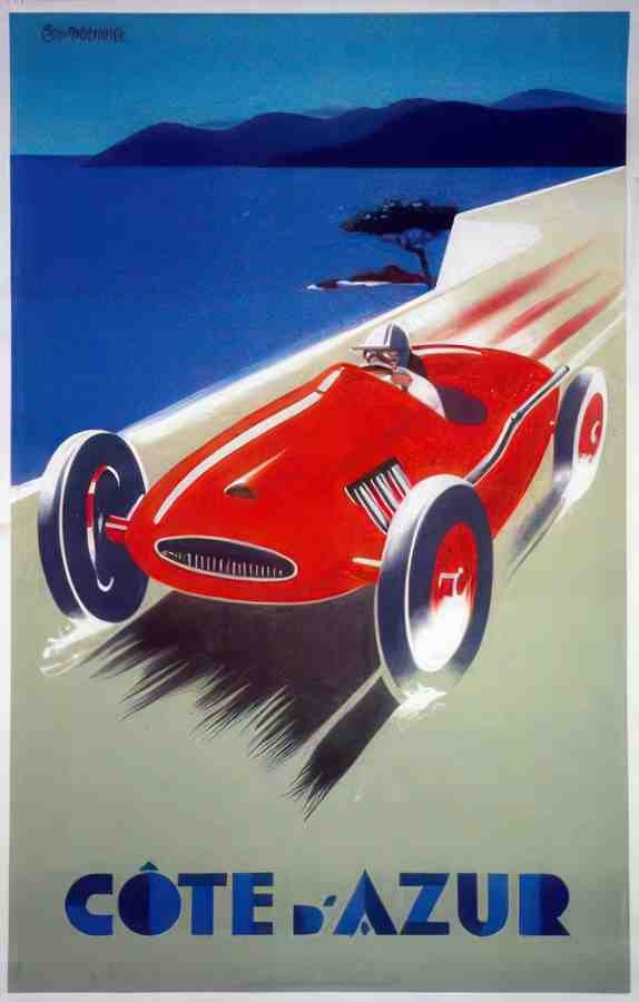 French 02632 Vintage Advert A4 Photo Print