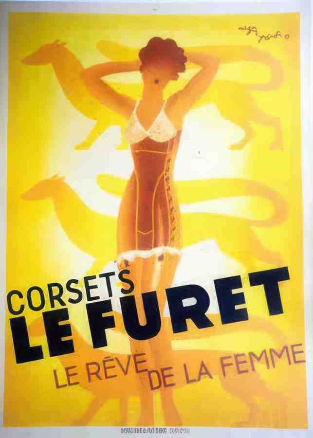French 03215 Vintage Advert A4 Photo Print