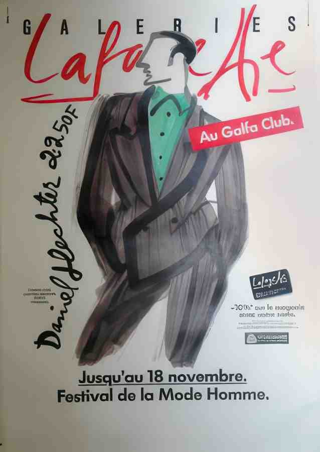 French 03417 Vintage Advert A4 Photo Print