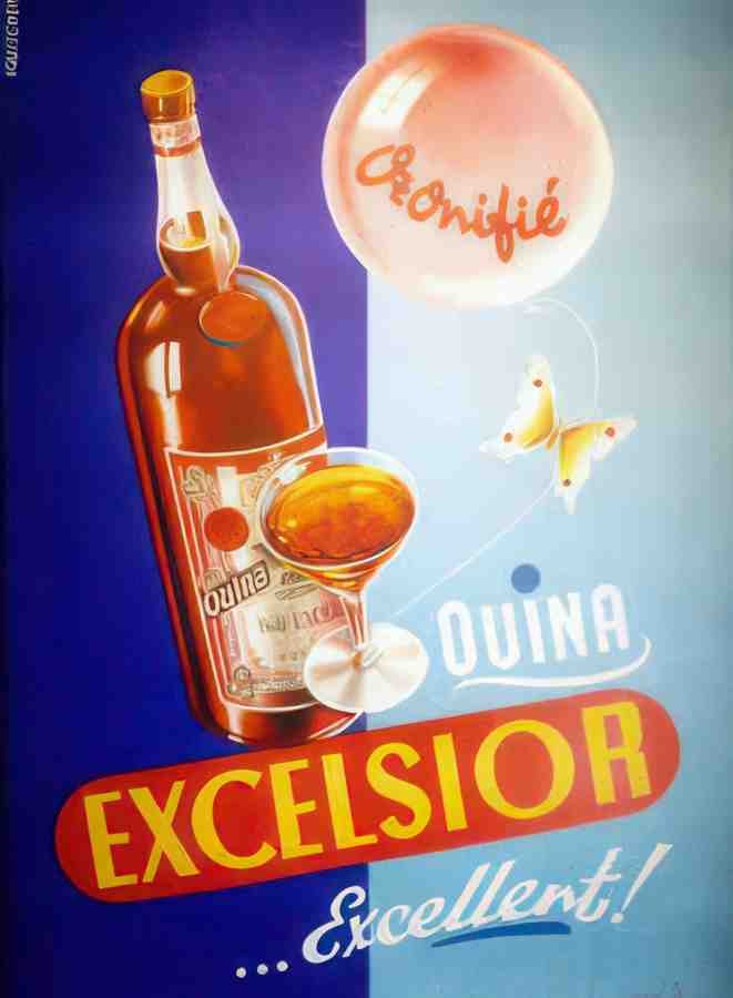 French 06007 Vintage Advert A4 Photo Print