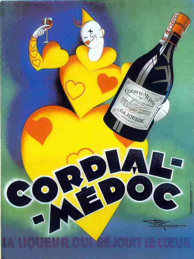 French 06381 Vintage Advert A4 Photo Print