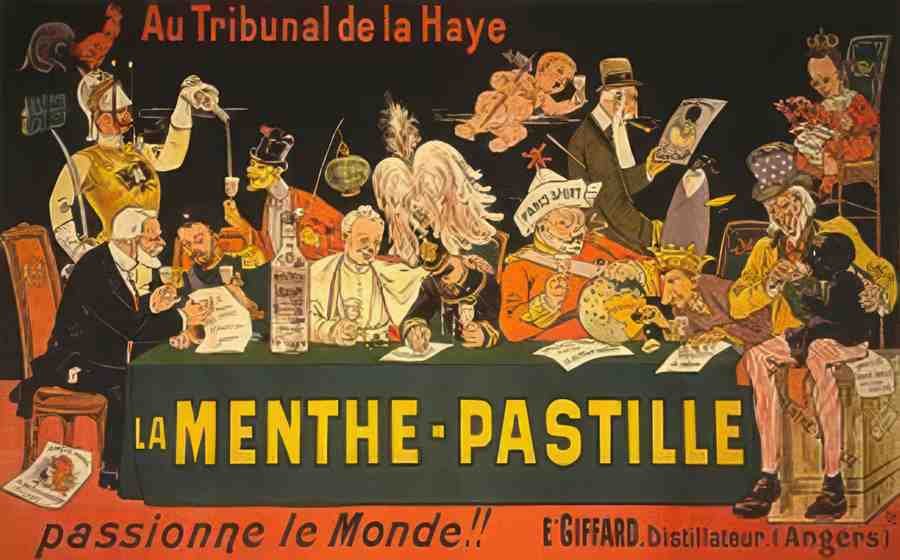 French 06418 Vintage Advert A4 Photo Print