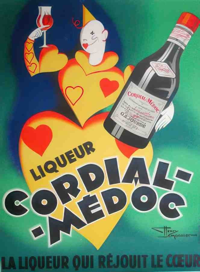 French 07304 Vintage Advert A4 Photo Print