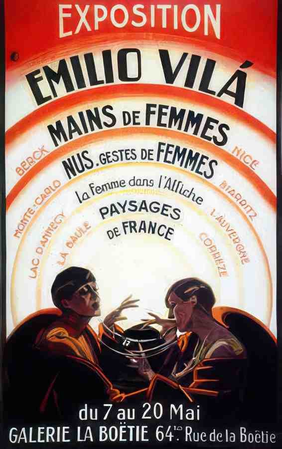 French 07421 Vintage Advert A4 Photo Print