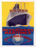 French 07422 Vintage Advert A4 Photo Print