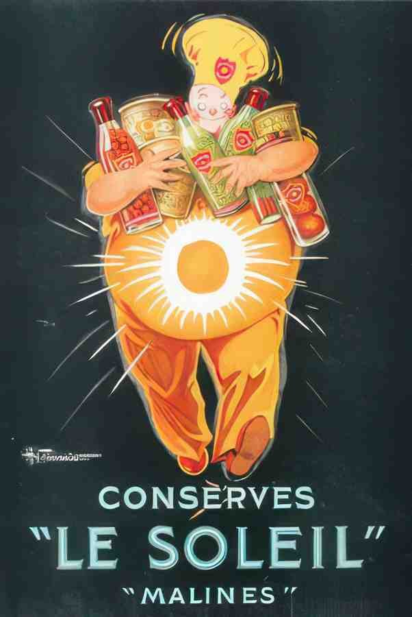 French 08732 Vintage Advert A4 Photo Print