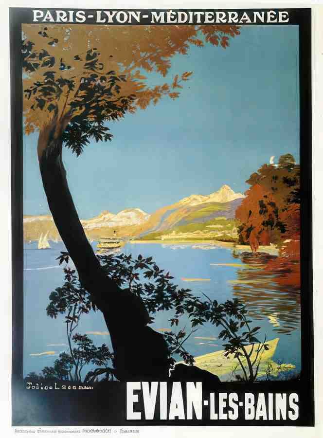 French 09286 Vintage Advert A4 Photo Print