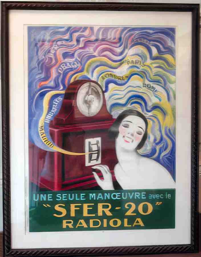 French 09425 Vintage Advert A4 Photo Print