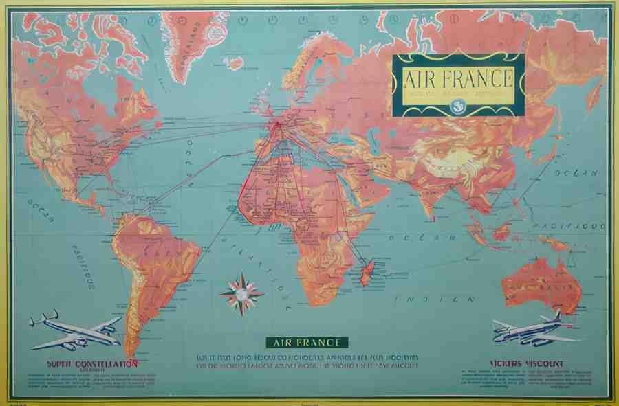 French 09436 Vintage Advert A4 Photo Print