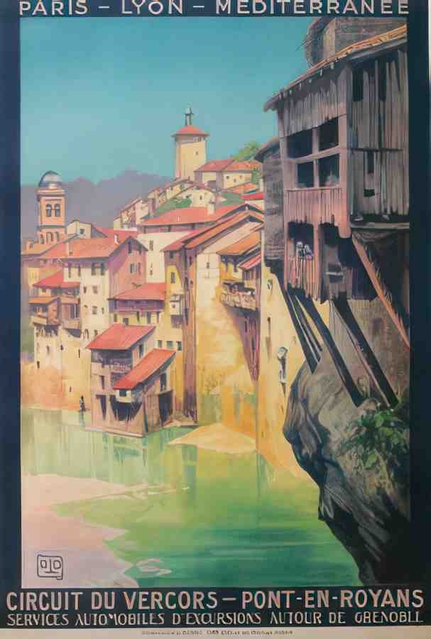 French 09656 Vintage Advert A4 Photo Print
