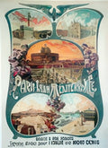 French 09950s Vintage Advert A4 Photo Print