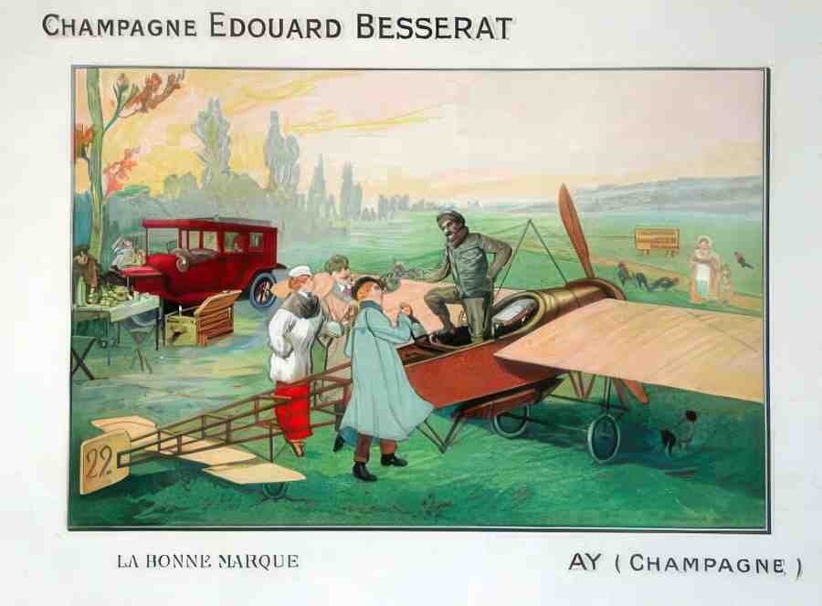 French 09975 Vintage Advert A4 Photo Print