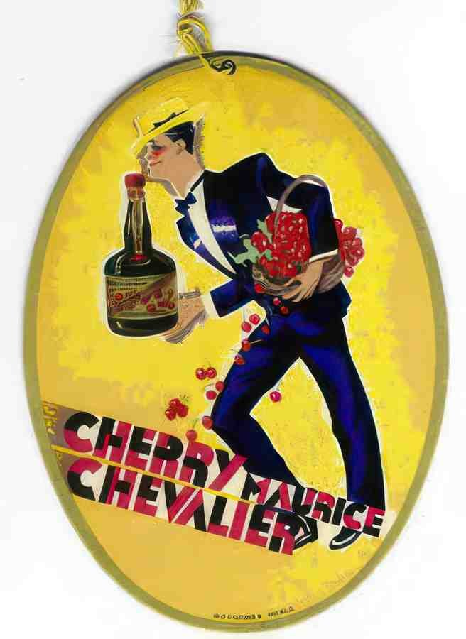 French 10214 Vintage Advert A4 Photo Print
