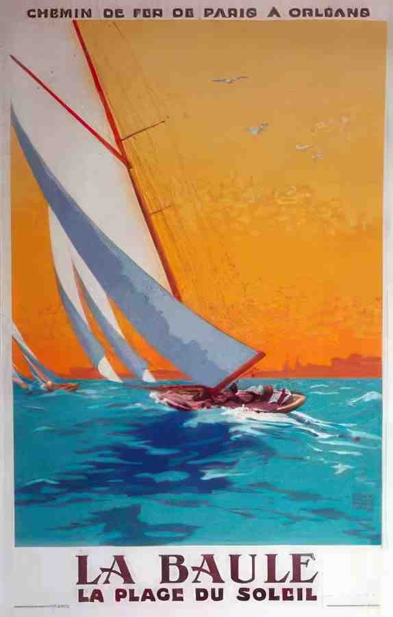 French 10312 Vintage Advert A4 Photo Print