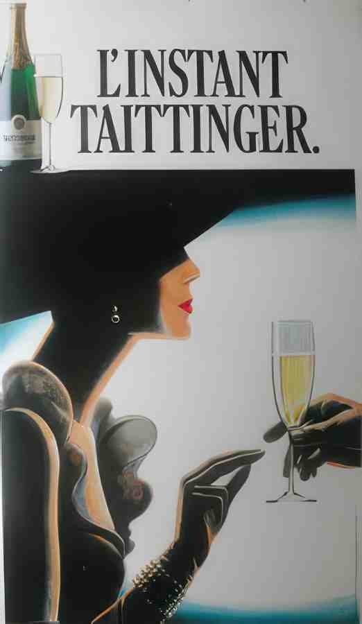 French 10762 Vintage Advert A4 Photo Print