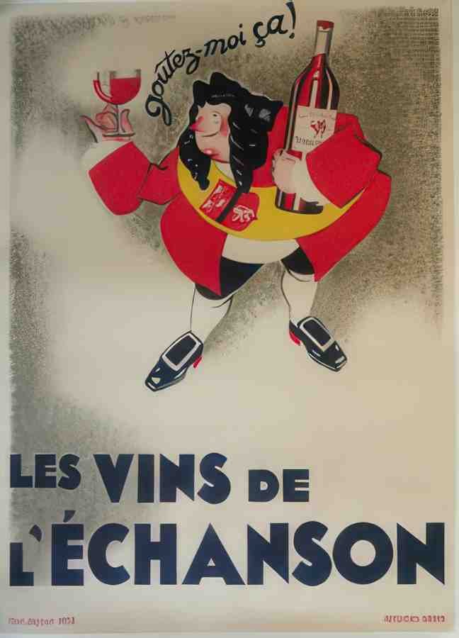 French 10808 Vintage Advert A4 Photo Print
