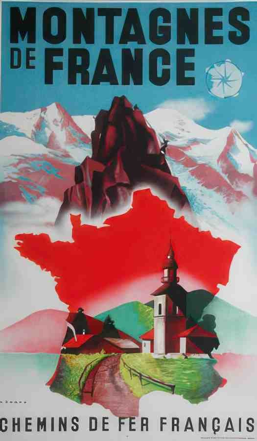 French 10920 Vintage Advert A4 Photo Print