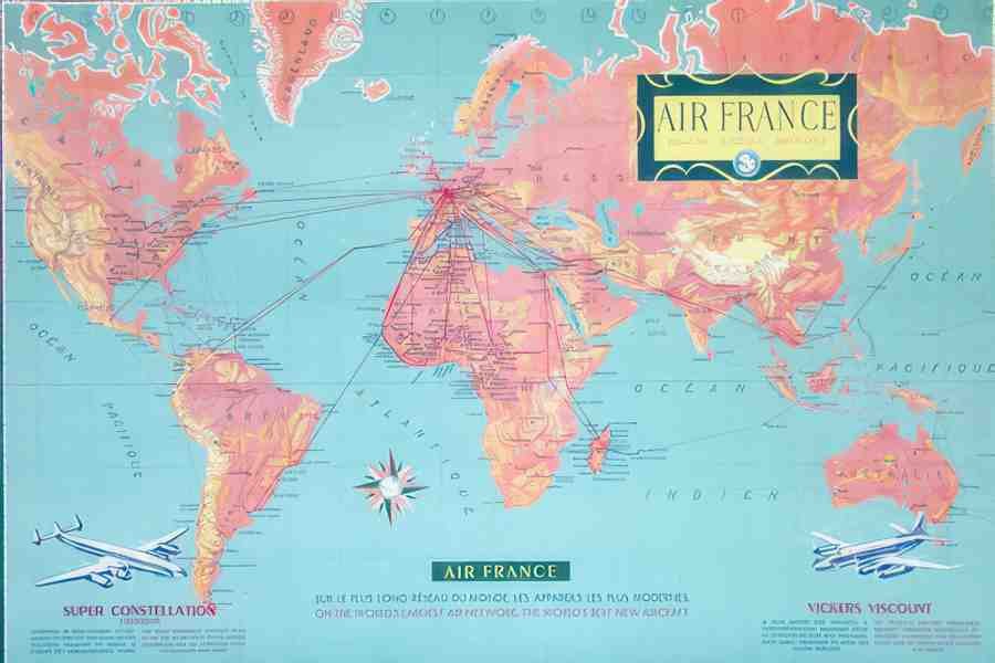 French 11478 Vintage Advert A4 Photo Print