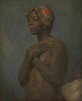 French A Black Woman A4 Photo Print