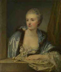 French Portrait Of A Lady (Madame De Gleon) A4 Photo Print