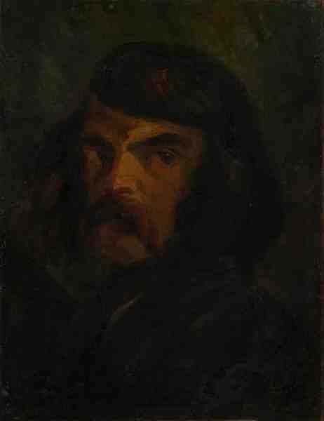 French Portrait Of A Man (Victor Considerant) A4 Photo Print