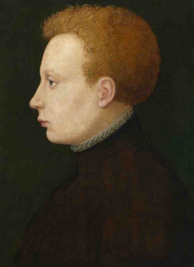 French Portrait of a Boy A4 Photo Print