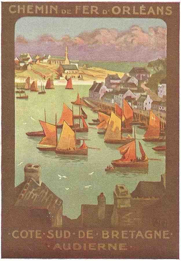 French Travel Poster F16 Advert A4 Photo Print