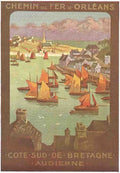 French Travel Poster F16 Vintage Advert A4 Photo Print