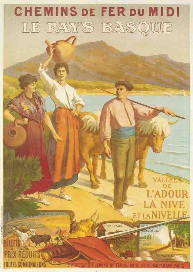 French Travel Poster F18 Advert A4 Photo Print