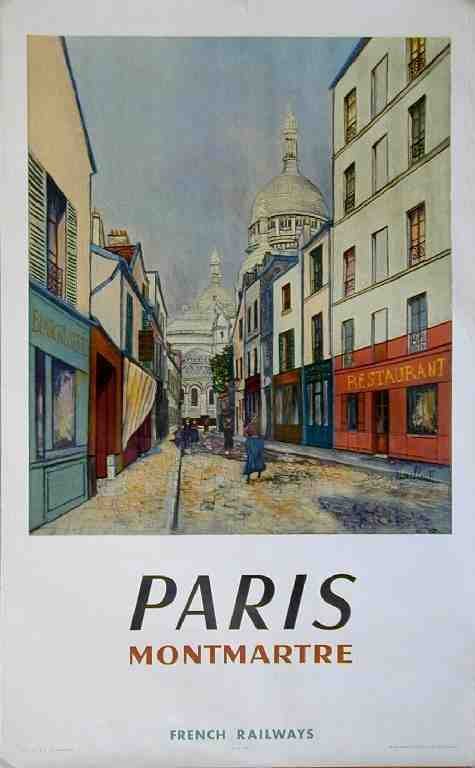 French Travel Poster F2 Vintage Advert A4 Photo Print