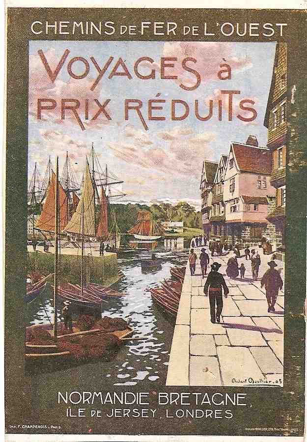 French Travel Poster F23 Advert A4 Photo Print