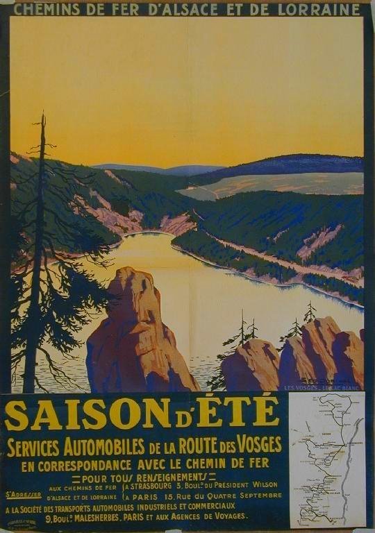 French Travel Poster F4 Advert A4 Photo Print