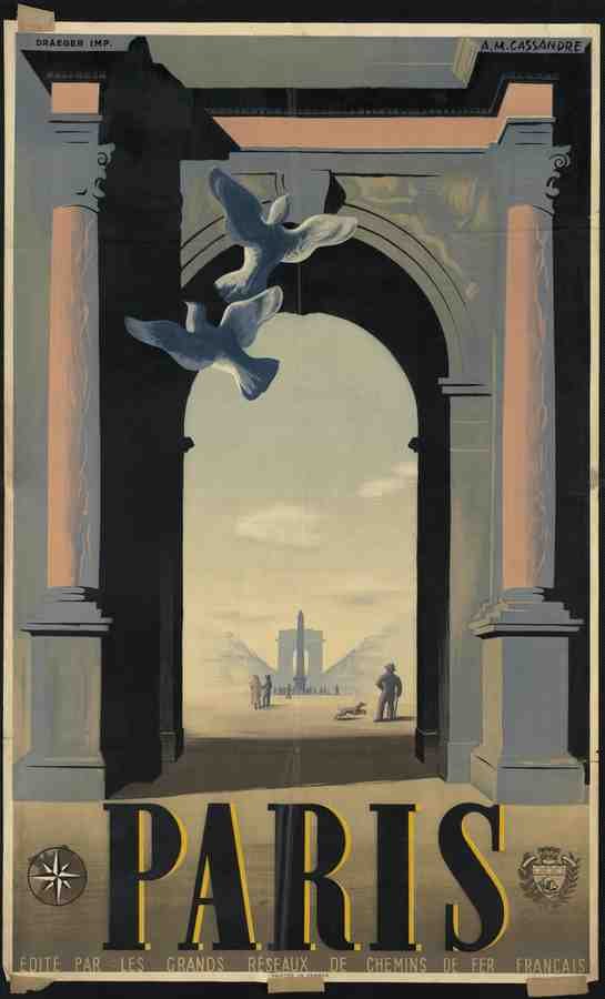French Travel Poster F49 Advert A4 Photo Print