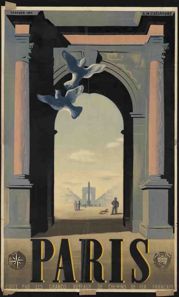 French Travel Poster F49 Vintage Advert A4 Photo Print