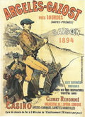 French Travel Poster F5 Advert A4 Photo Print