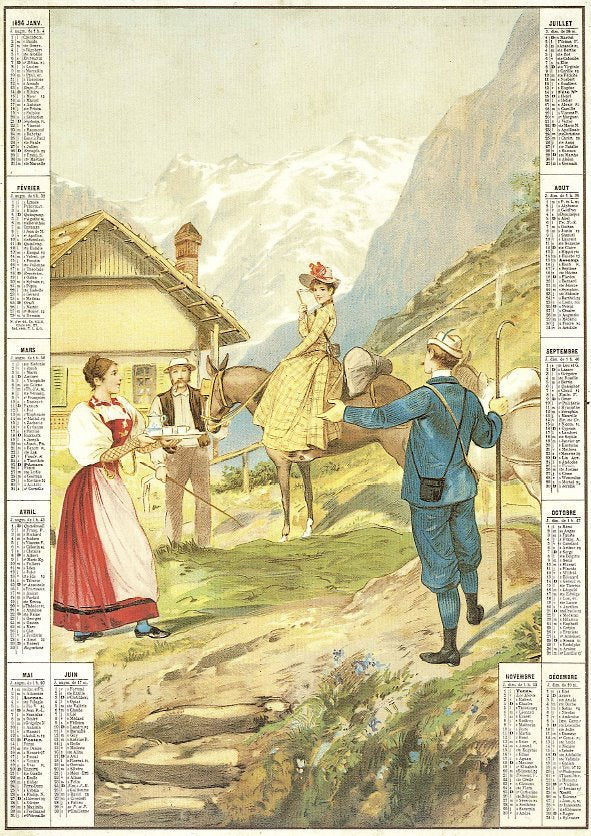 French Travel Poster F6 Advert A4 Photo Print