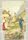 French Travel Poster F6 Vintage Advert A4 Photo Print