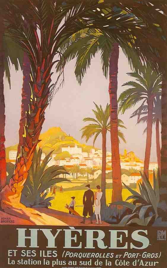 French Travel Poster F61 Advert A4 Photo Print
