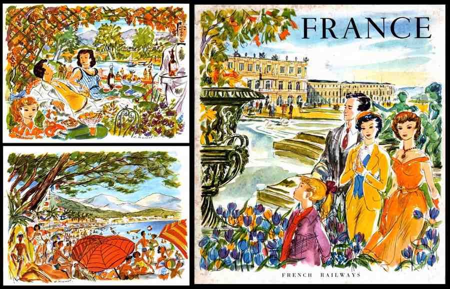 French Travel Poster F85 Advert A4 Photo Print
