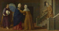 French or North Italian The Visitation A4 Photo Print