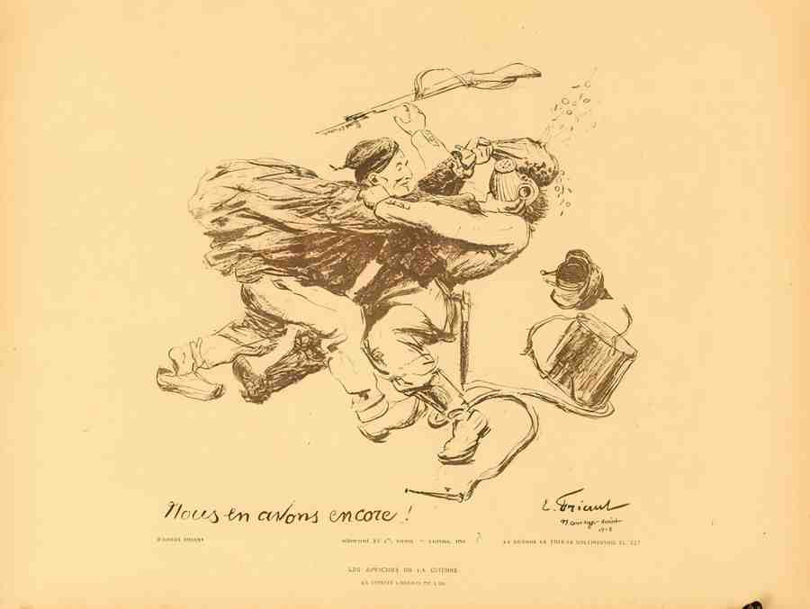 FriantGuerre Vintage Advert A4 Photo Print