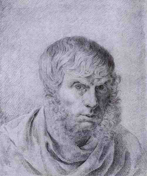 Friedrich Caspar David Self Portrait 1810 A4 Photo Print