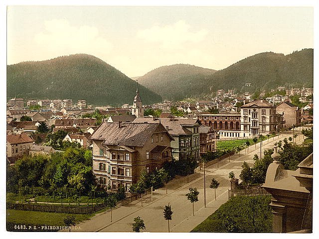 Friedrichrhoda I Thuringia Vintage A4 Photo Print
