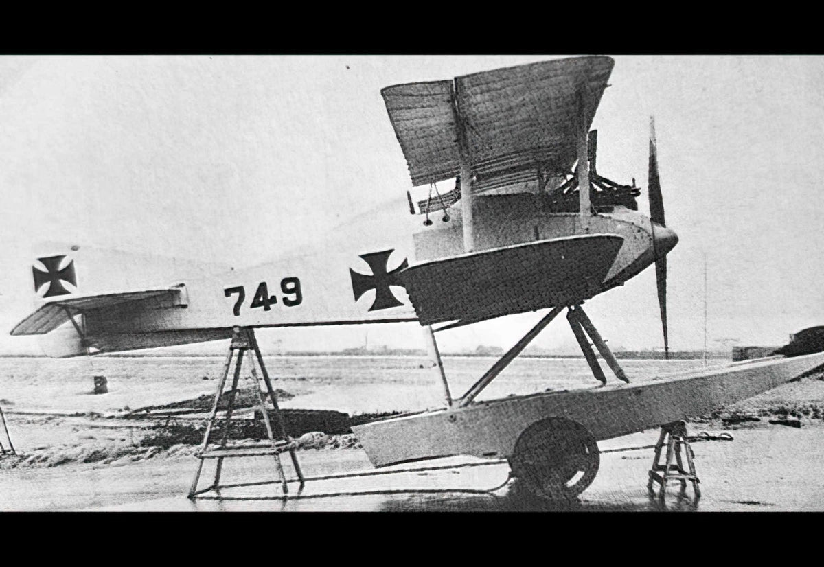 Friedrichshafen Ff43 Floatplane Fighter Prototype German Empire A4 Photo Print