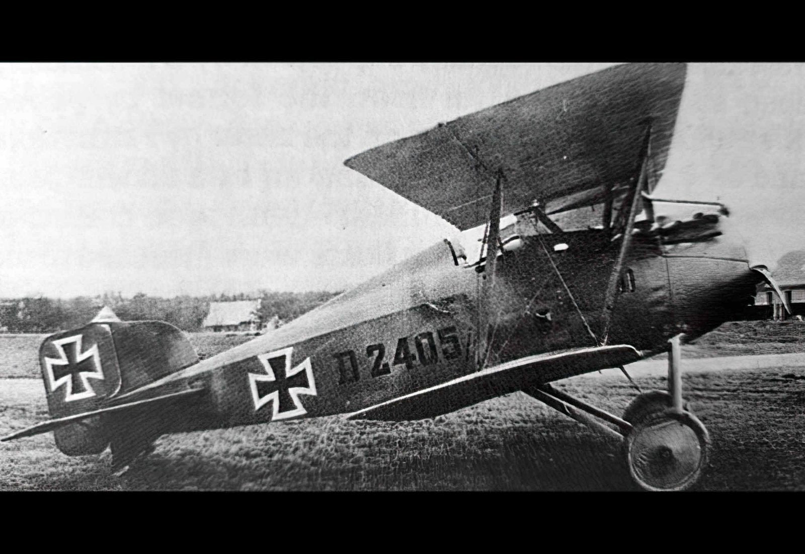 Friedrichshafen Ff46 Di Biplane Fighter Prototype German Empire A4 Photo Print