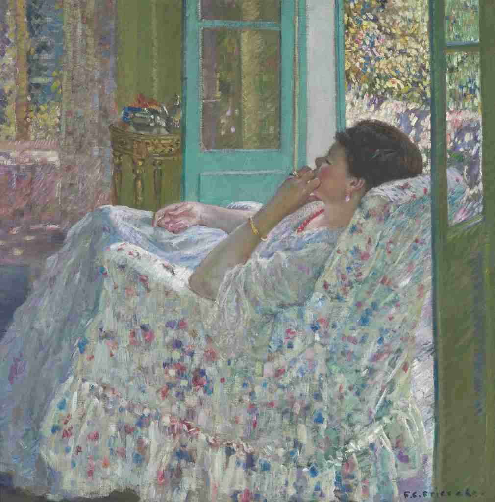Frieseke Frederick C 1874 1939 Afternoon Yellow Room A4 Photo Print