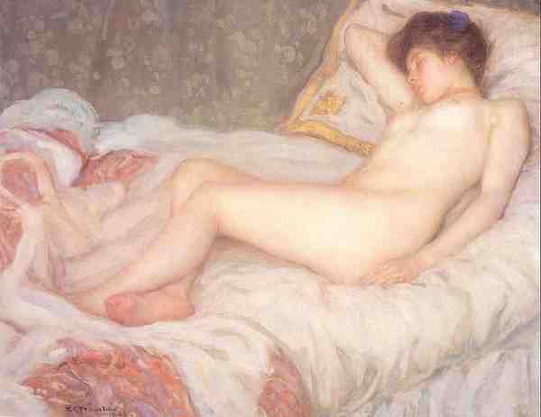 Frieseke Frederick C Sleep A4 Photo Print