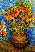 Fritillaries Van Gogh A4 Photo Print